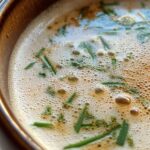 Thai coconut lemongrass soup