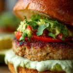 Turkey Burger with Avocado