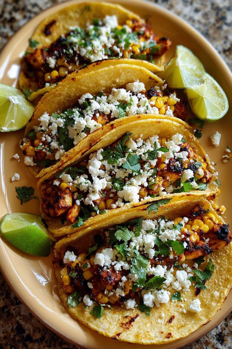 Vegetarian Street Corn Tacos