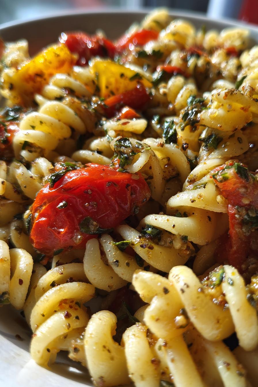 Veggie Pasta Salad Lunch Box