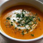 Viral butternut squash tomato soup