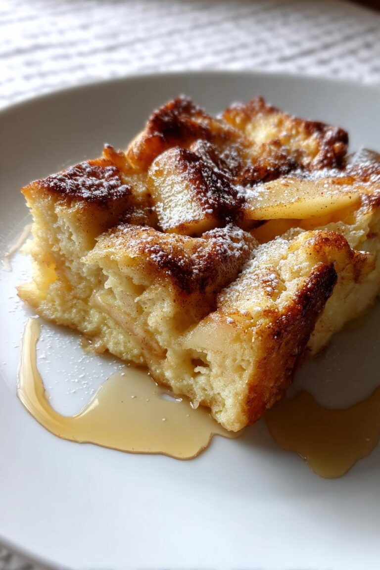 Apple Cinnamon French Toast Bake