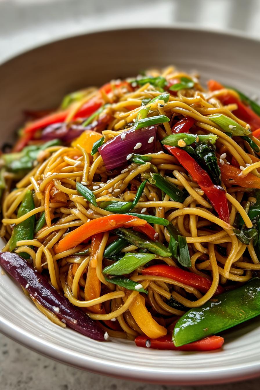 Asian Sesame Noodle Salad
