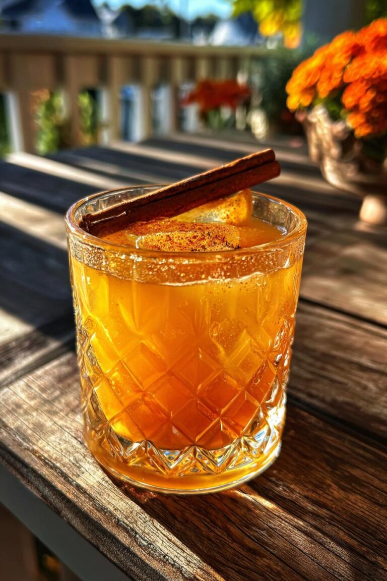 Autumn Harvest Rum Punch
