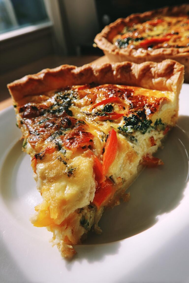 Autumn Vegetable Quiche