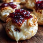 Baked Cranberry Brie Bites