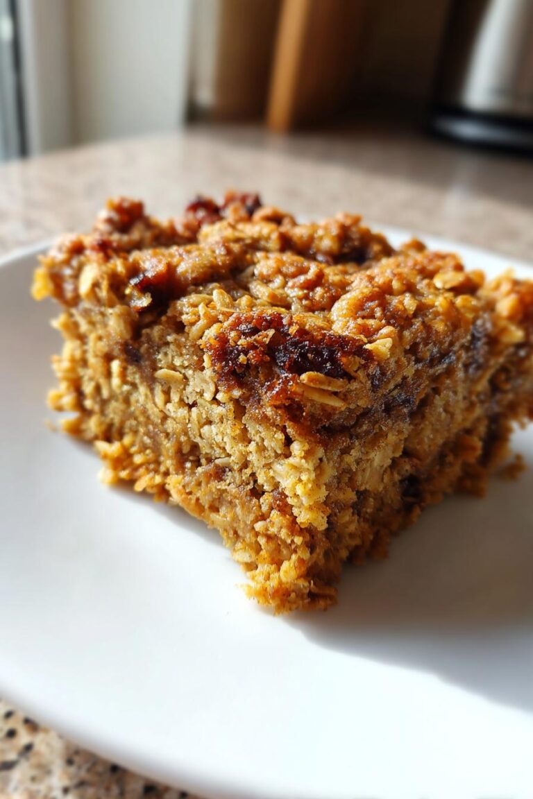 Baked Oats Bars