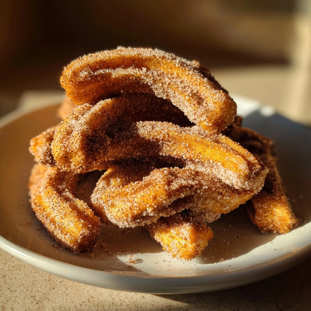 Baked Pumpkin Churros