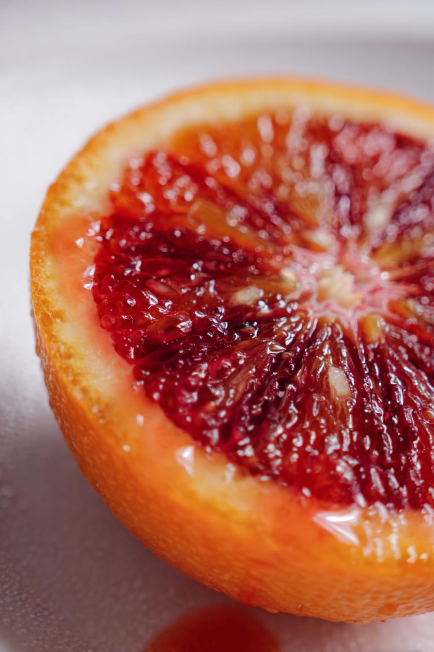 Bloody orange sunrise