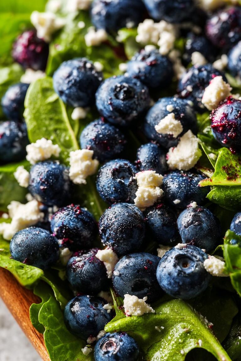 Blueberry Goat Cheese Salad