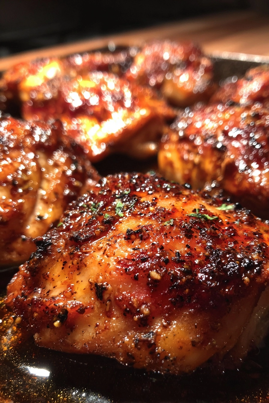 Boneless Skinless Chicken Thighs in Oven – Juicy, Easy, and Foolproof