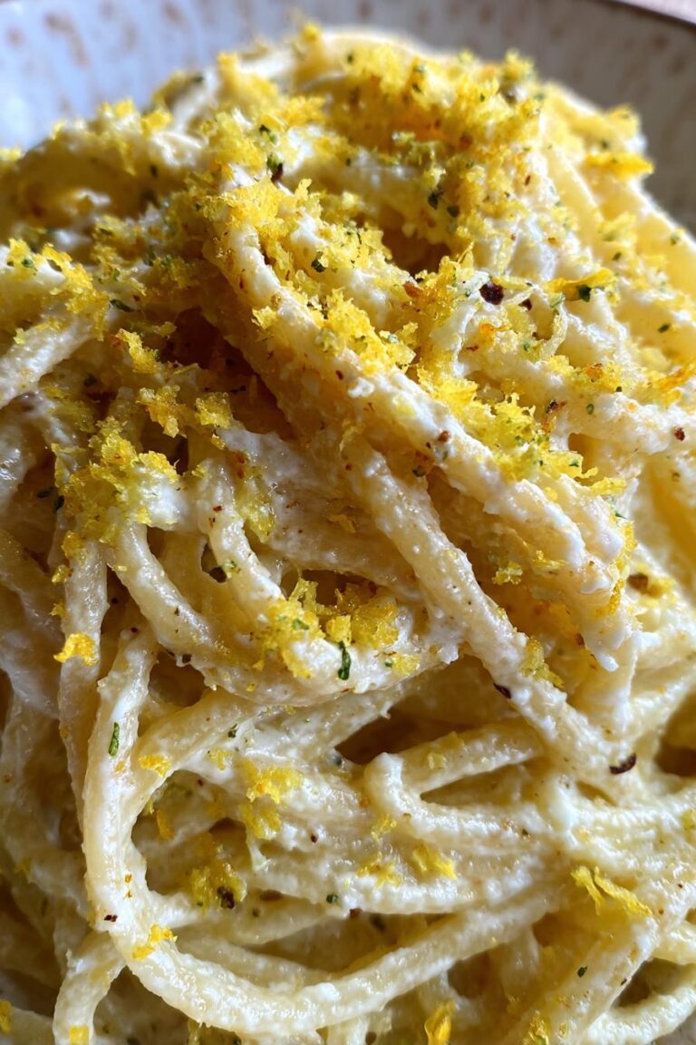 Bright and Creamy Lemon Ricotta Pasta Recipe Delight