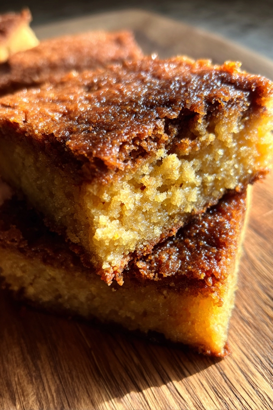 Brown Butter Cardamom Blondies