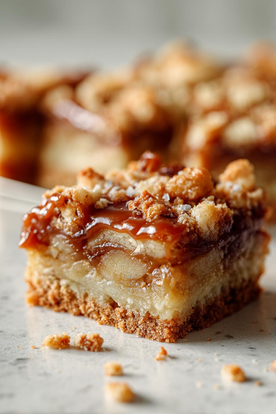 Caramel Apple Bars