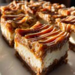 Caramel Apple Cheesecake Bars