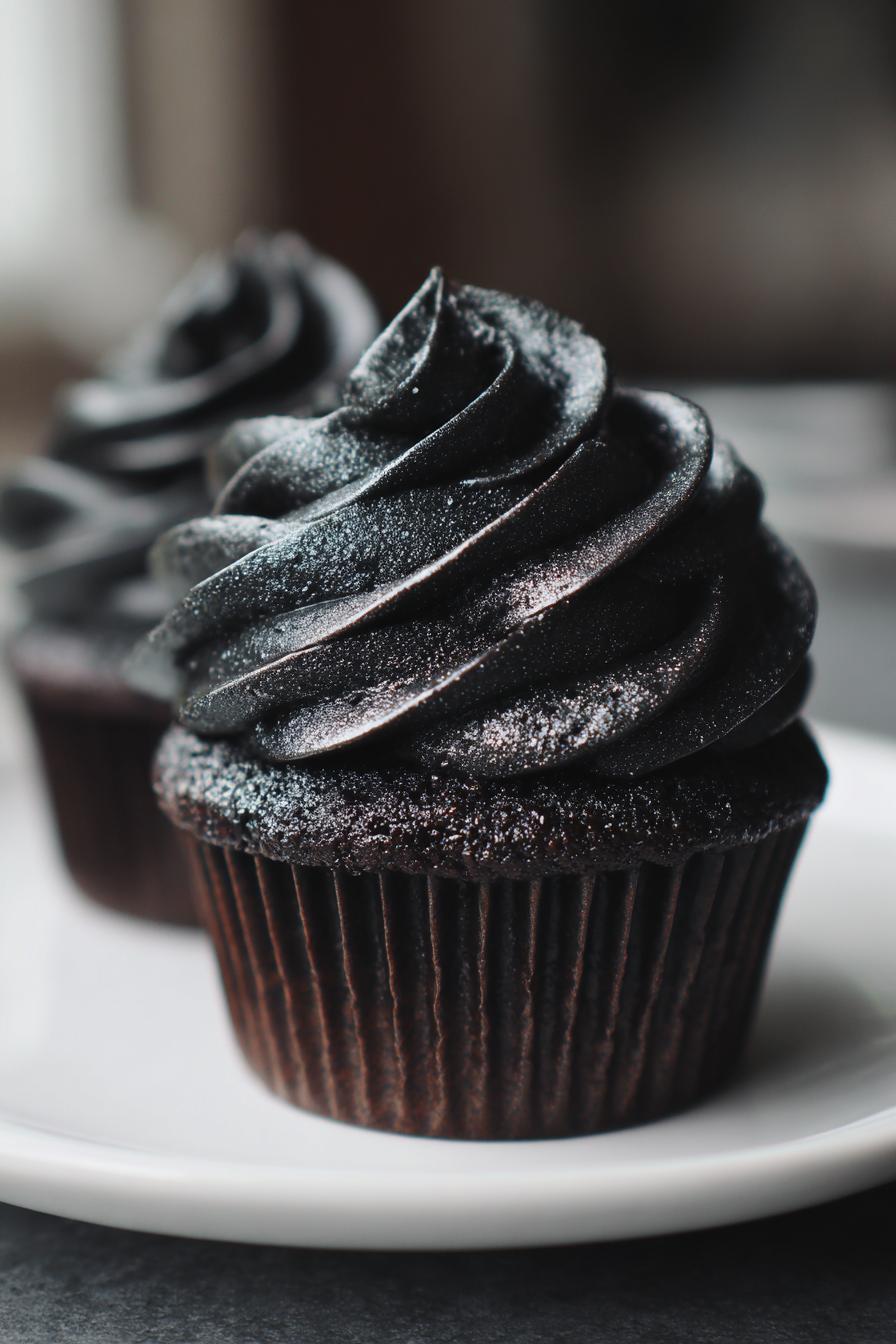 Cauldron bubble cupcakes