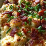 Cheesy Bacon Cauliflower Mash