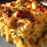 Cheesy Chicken Pasta Bake