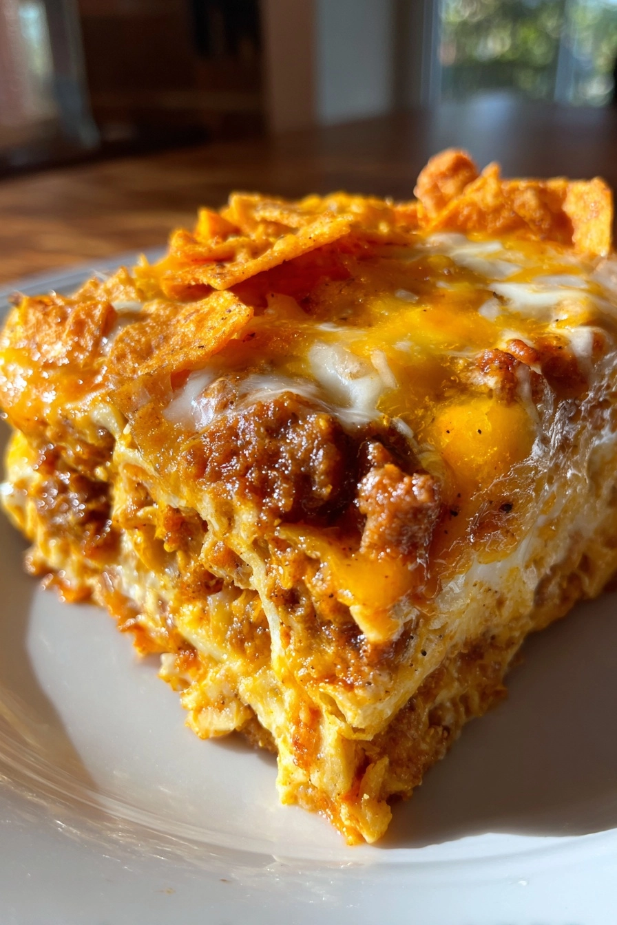Cheesy Dorito Casserole in 30 Minutes