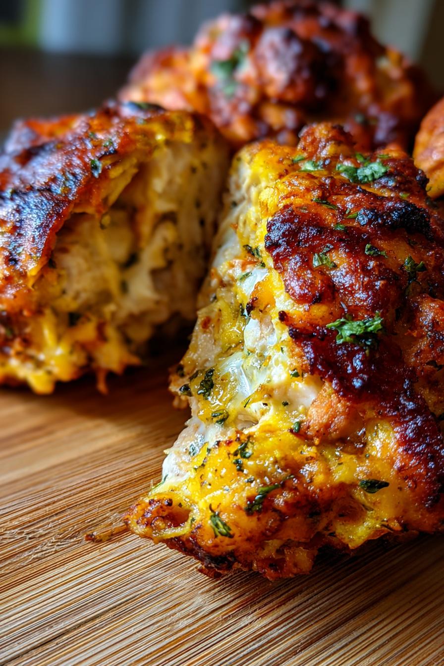 Cheesy Jalapeño Keto Chicken Bombs