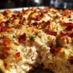 Chicken Bacon Ranch Casserole