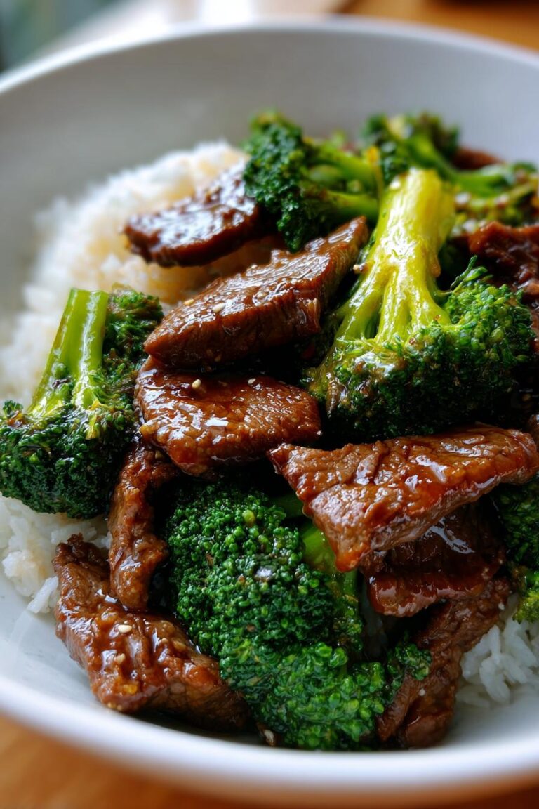 Chinese Beef and Broccoli (One Pan Take-Out)
