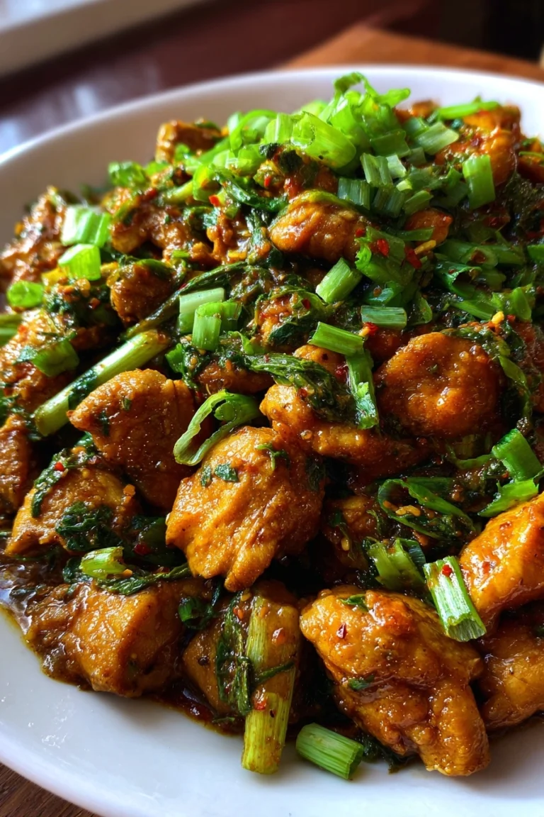 Chinese Scallion Chicken – Easy Budget Dinner Recipe