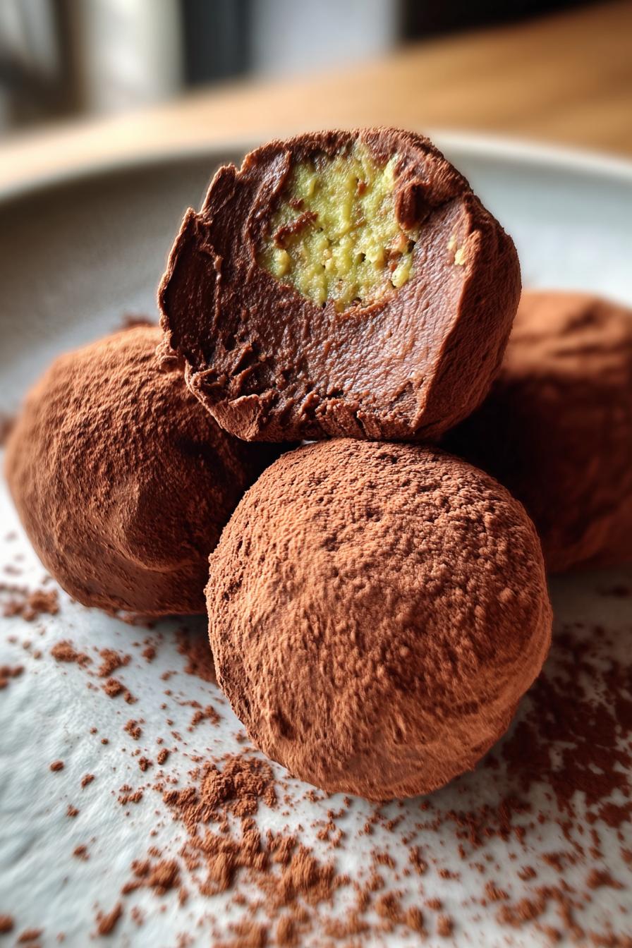 Chocolate Avocado Truffles