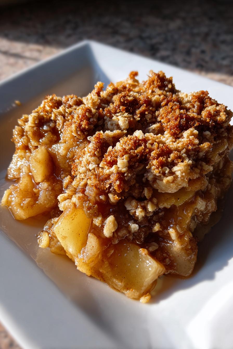Cinnamon Apple Crisp