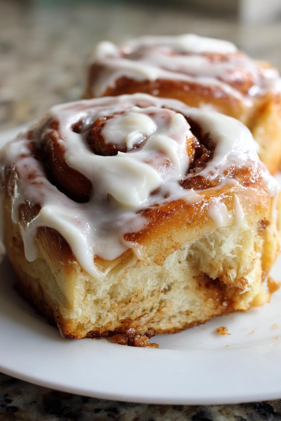 Cinnamon Rolls (Homemade with Cream Cheese Frosting)