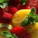 Citrus Berry Mint Salad