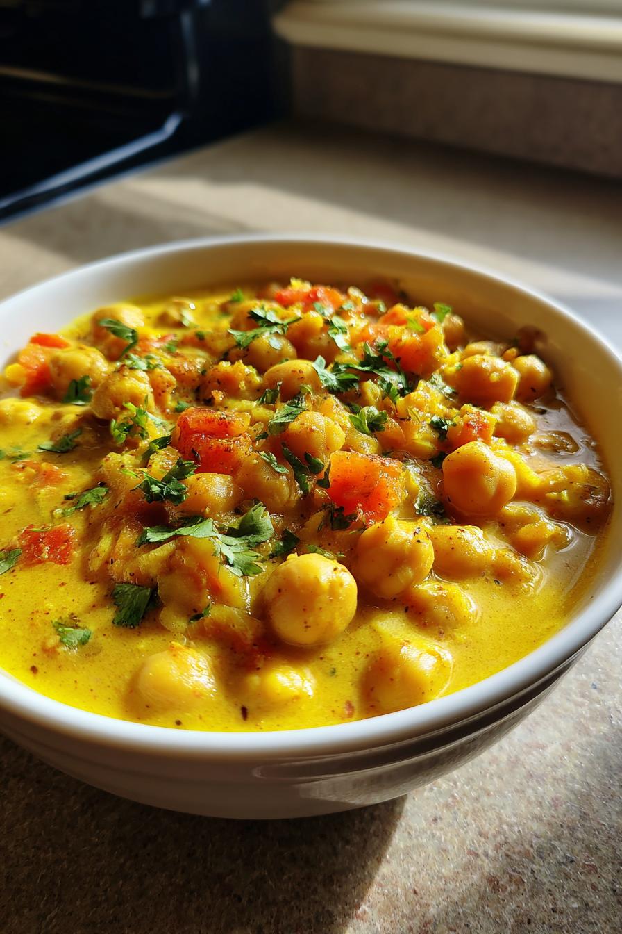 Coconut Chickpea Curry
