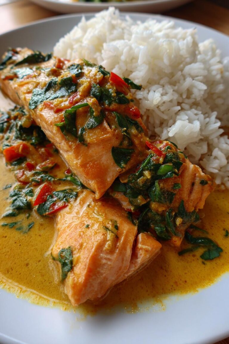 Coconut Curry Salmon