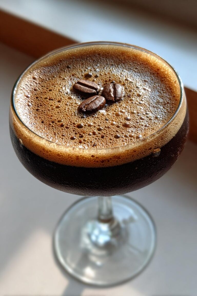 Coconut Espresso Martini cocktail