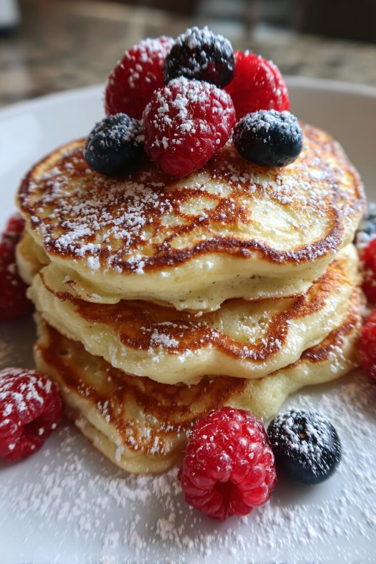 Cottage Cheese Pancakes