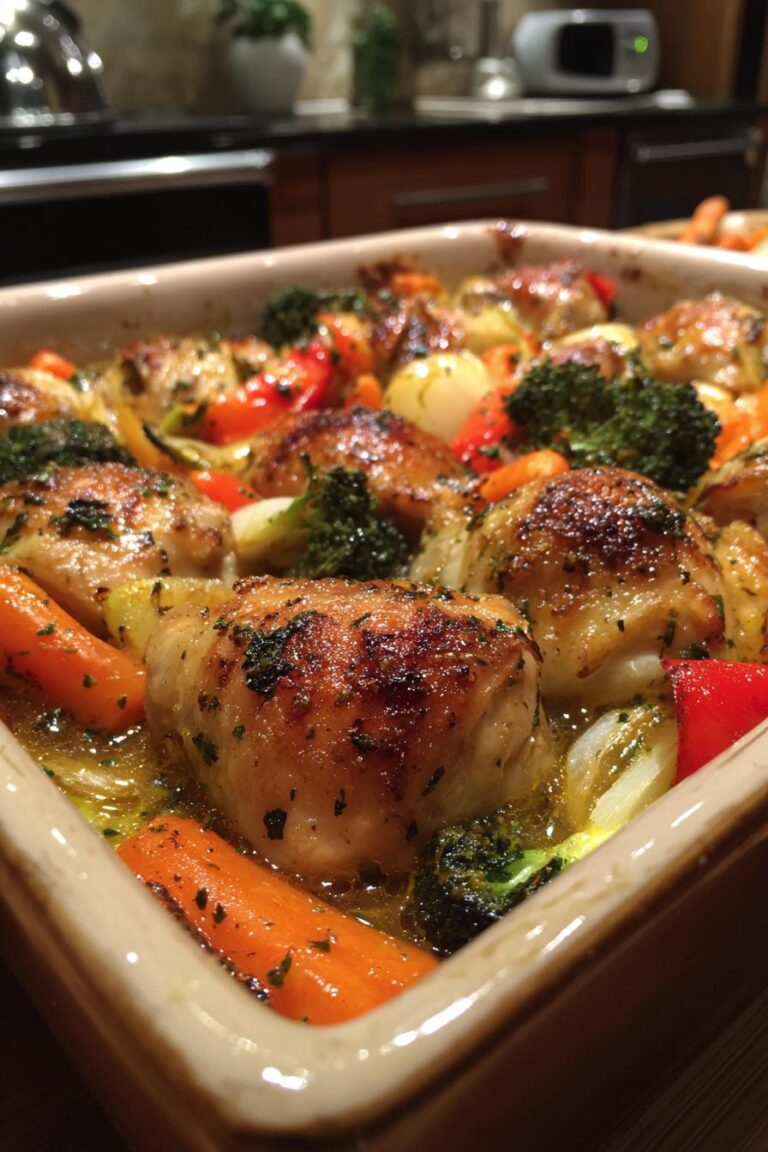 Cozy Chicken & Veggie Bake