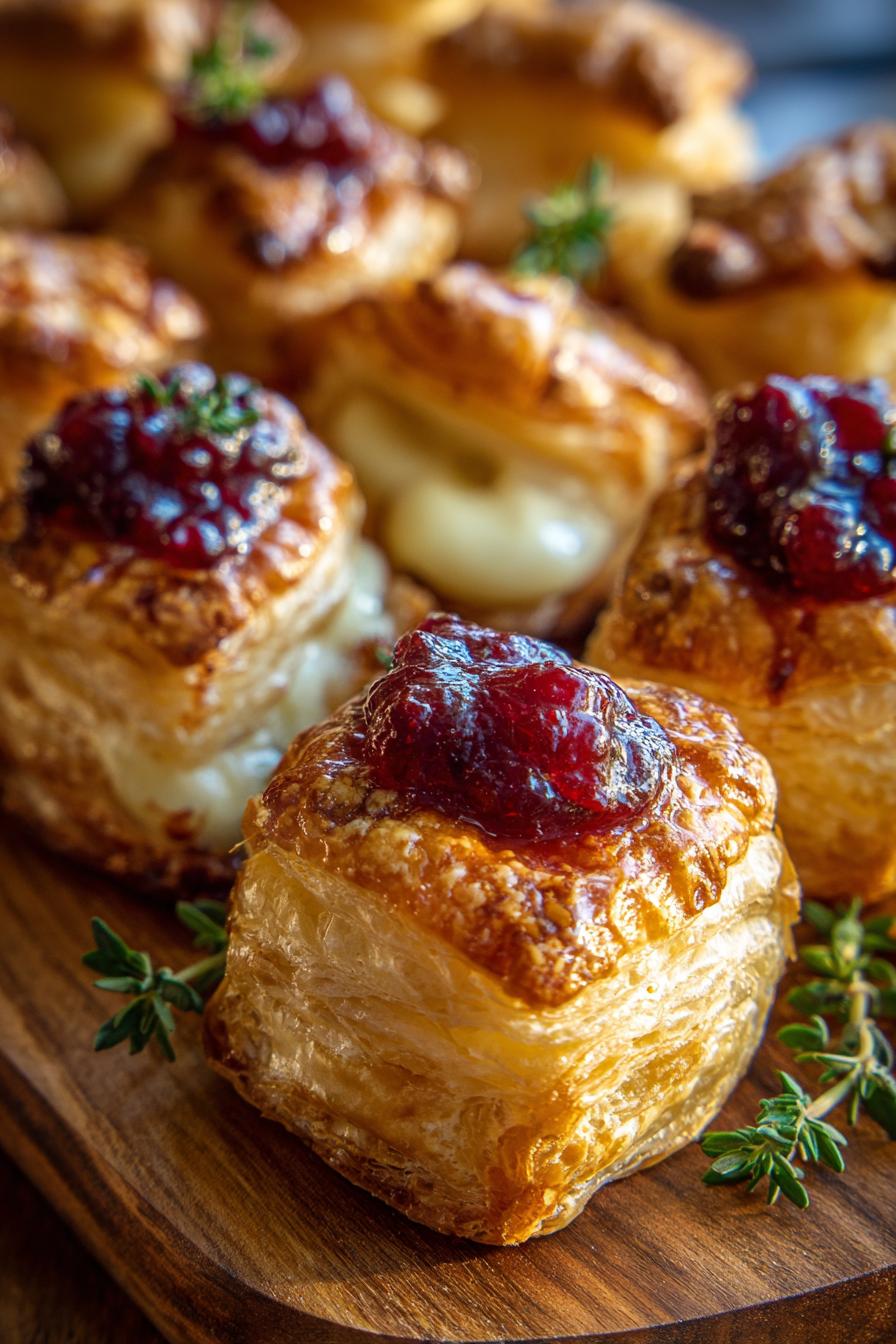 Cranberry Brie Bites