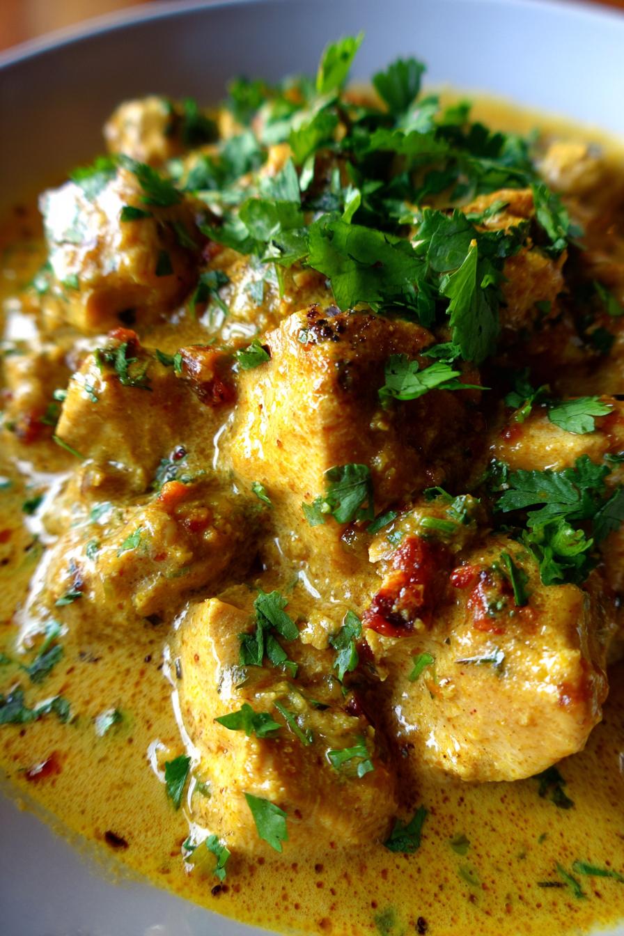 Creamy Coconut Curry Chicken Bowl