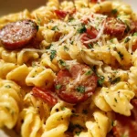 Creamy Kielbasa Pasta – One Pot