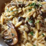 Creamy Mushroom Orzo