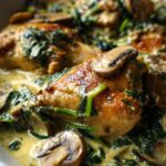 Creamy Spinach Mushroom Chicken Wonder