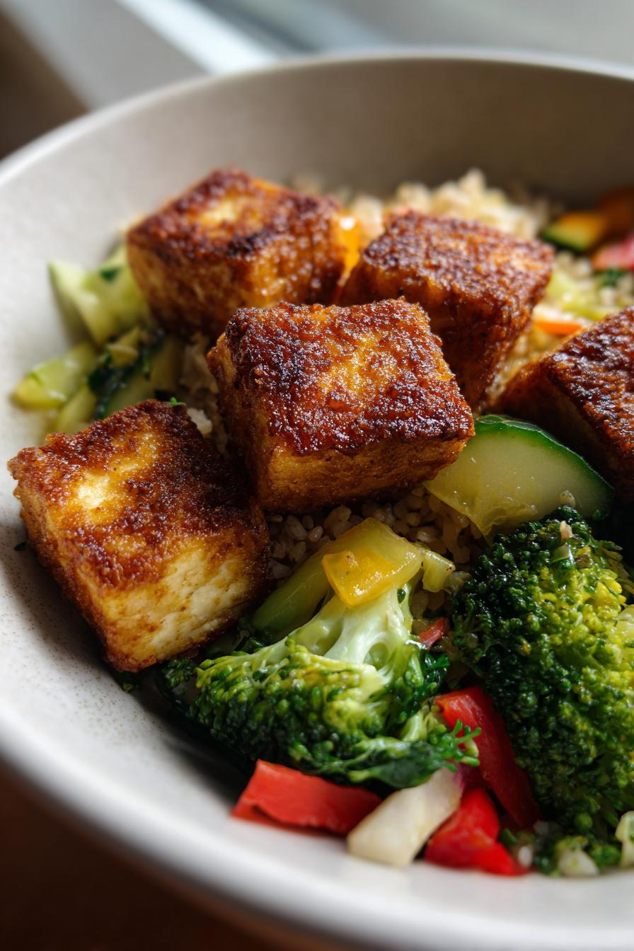Crispy Tofu Bowl