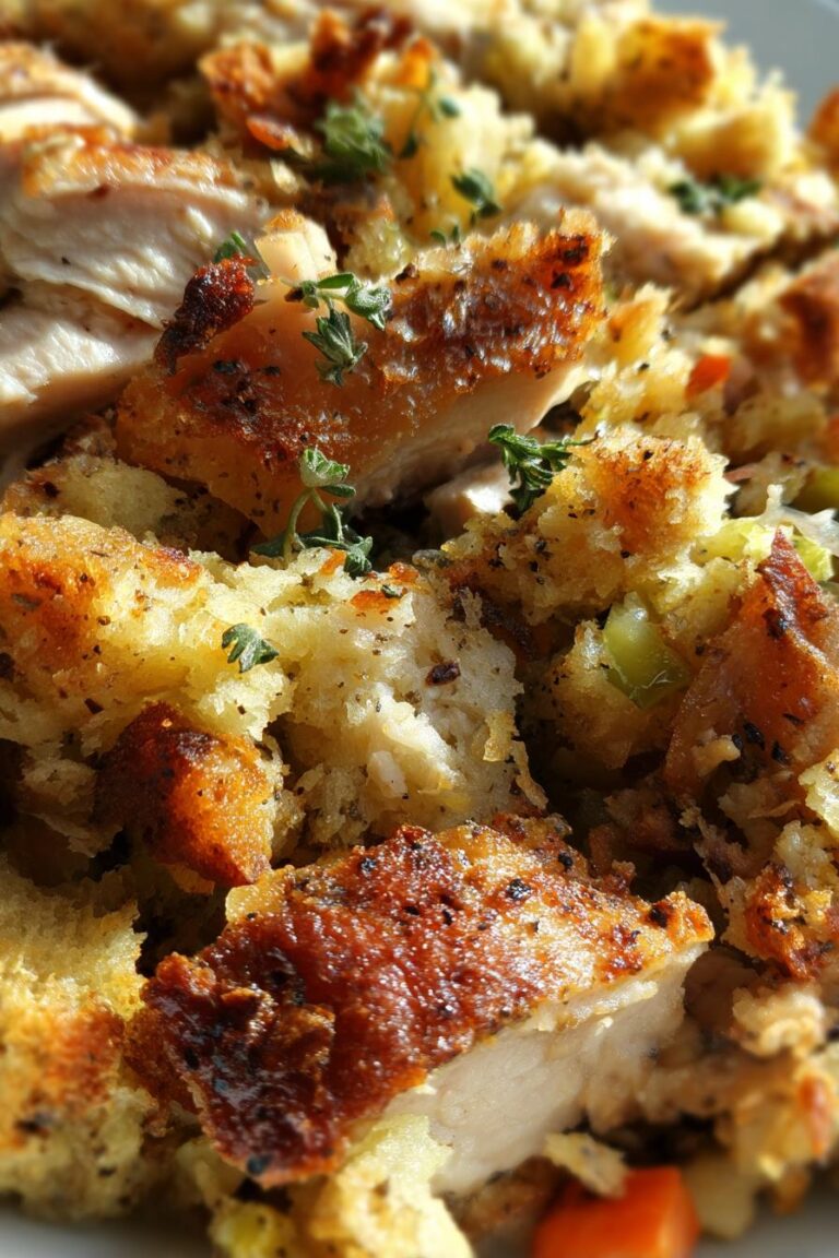 Crock Pot Chicken and Dressing