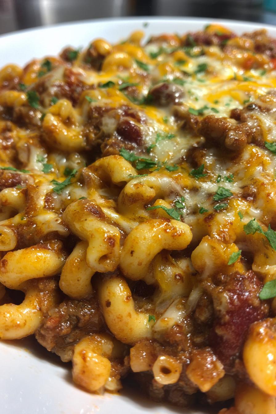 Crockpot Chili Mac
