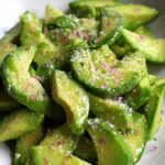 Cucumber Avocado Salad with Pink Salt and Lime