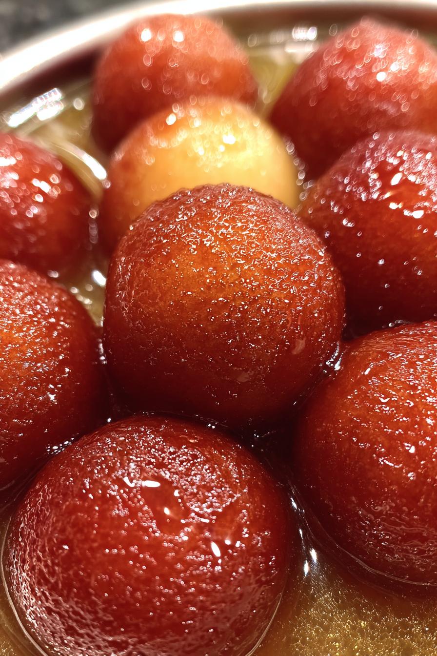 Custard Gulab Jamun