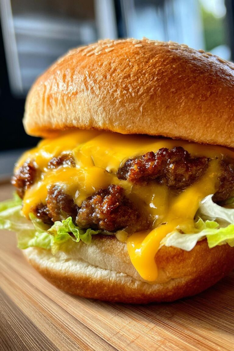 Double Cheese Fry Sliders