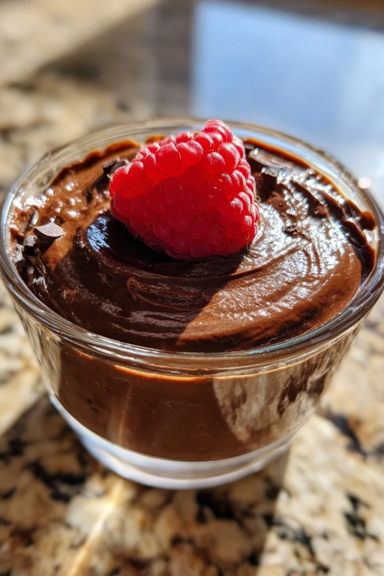 Easy 3-Ingredient Cottage Cheese Chocolate Mousse