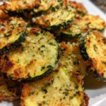 Easy Air Fryer Zucchini Parmesan