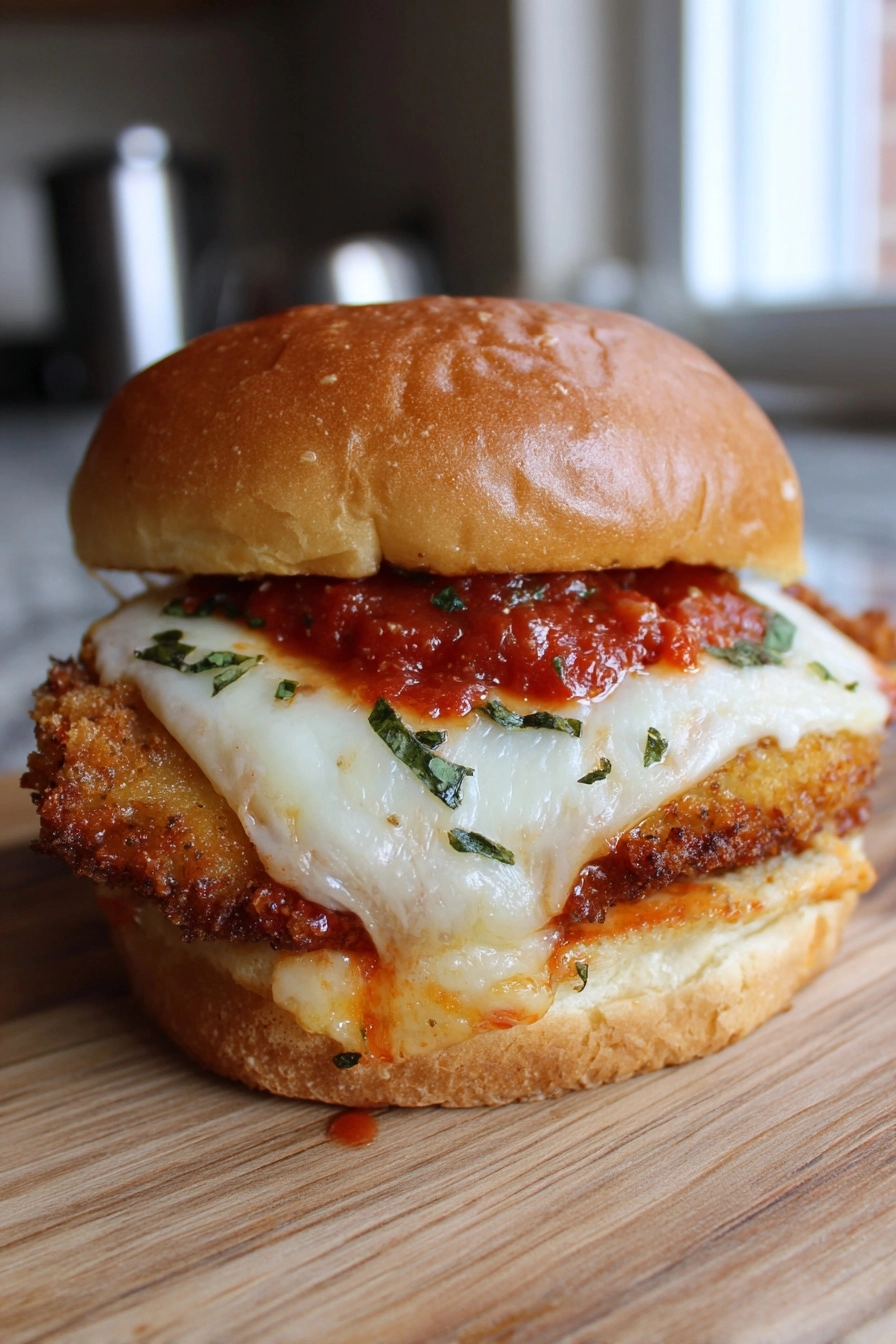 Easy Chicken Parm Sandwich for a Busy Weeknight
